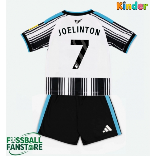 Newcastle United Joelinton #7 Replik Heimtrikot Kinder 2026-27 Kurzarm (+ Kurze Hosen)